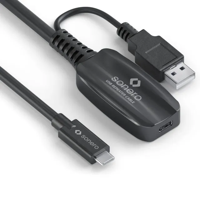 Sonero S-XU3010-100 USB-C Verlängerung 10 m aktiv