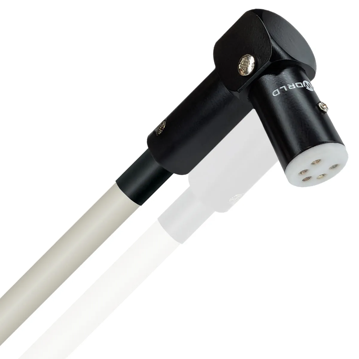 WireWorld Solstice 10 Tonarmkabel DIN-Cinch 1,0 m Silber