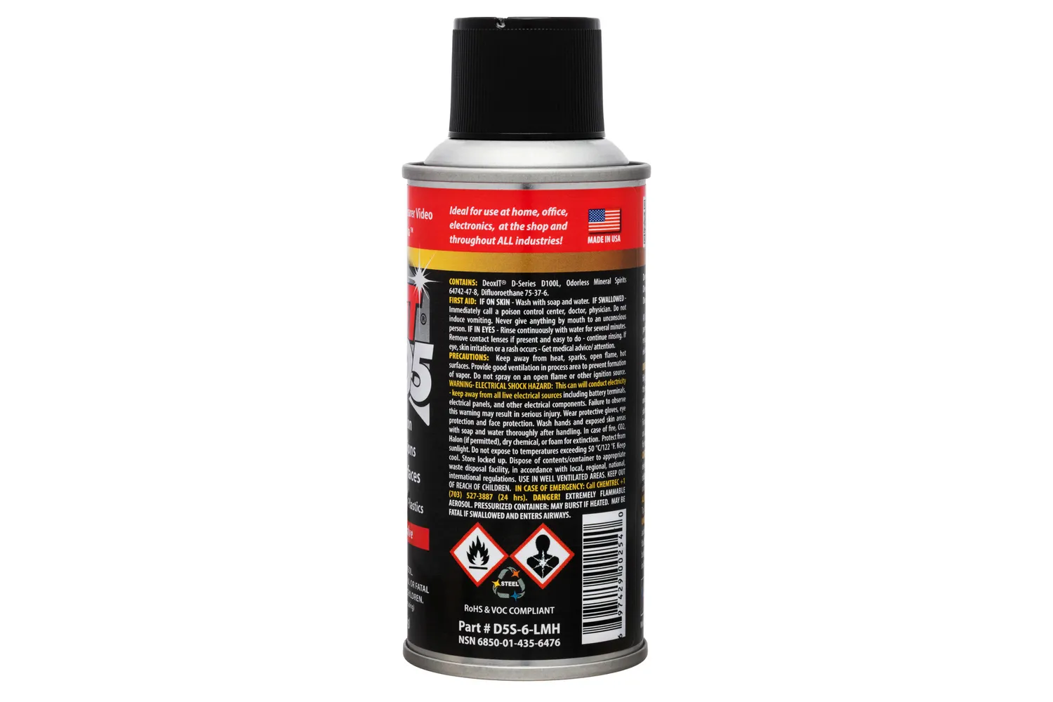 CAIG DeoxIT D-5 D5S-6 Kontaktspray 142 g Reiniger