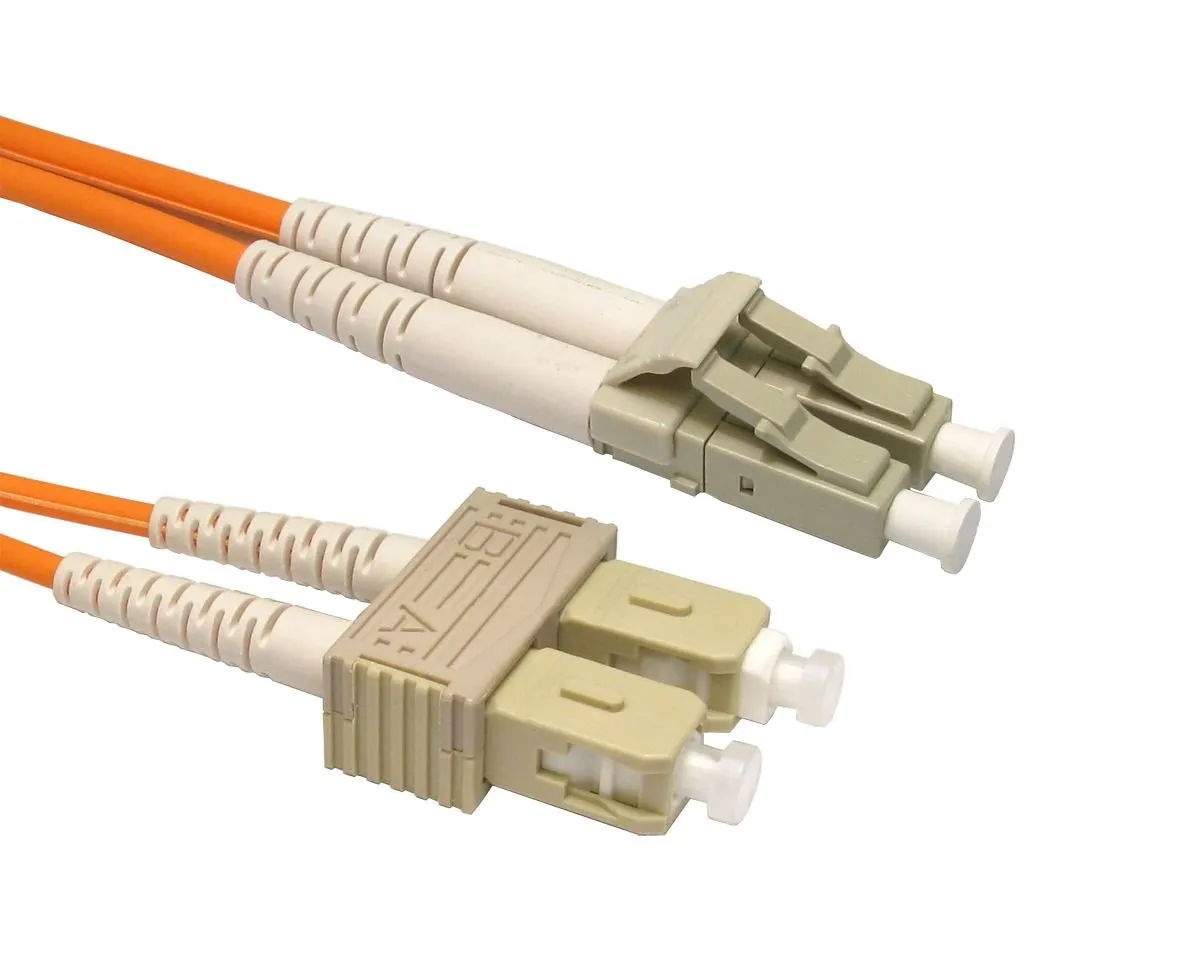 Kenable OM1 Glasfaser-Patchkabel LC-ST 1m grau