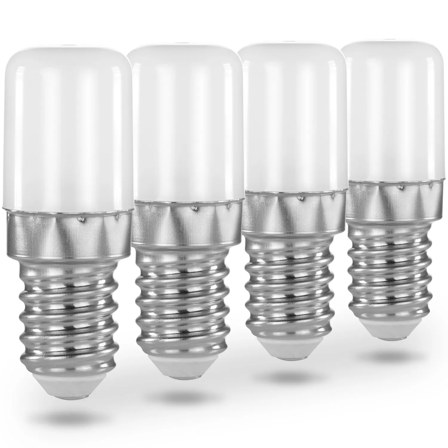 Poppstar Kühlschranklampe LED E14 2 Stück kaltweiß 150lm