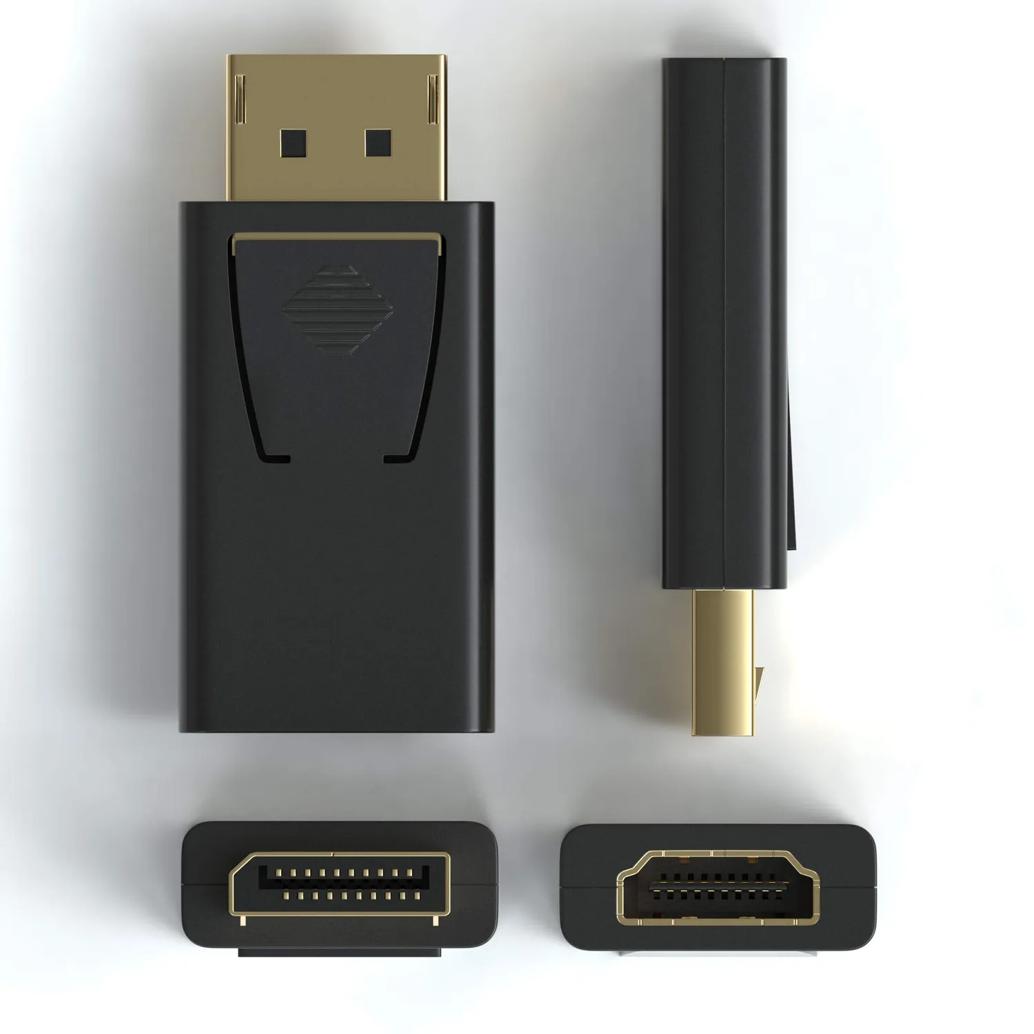 Jamega DP 1.2 DisplayPort HDMI Adapter 1er Pack Audio