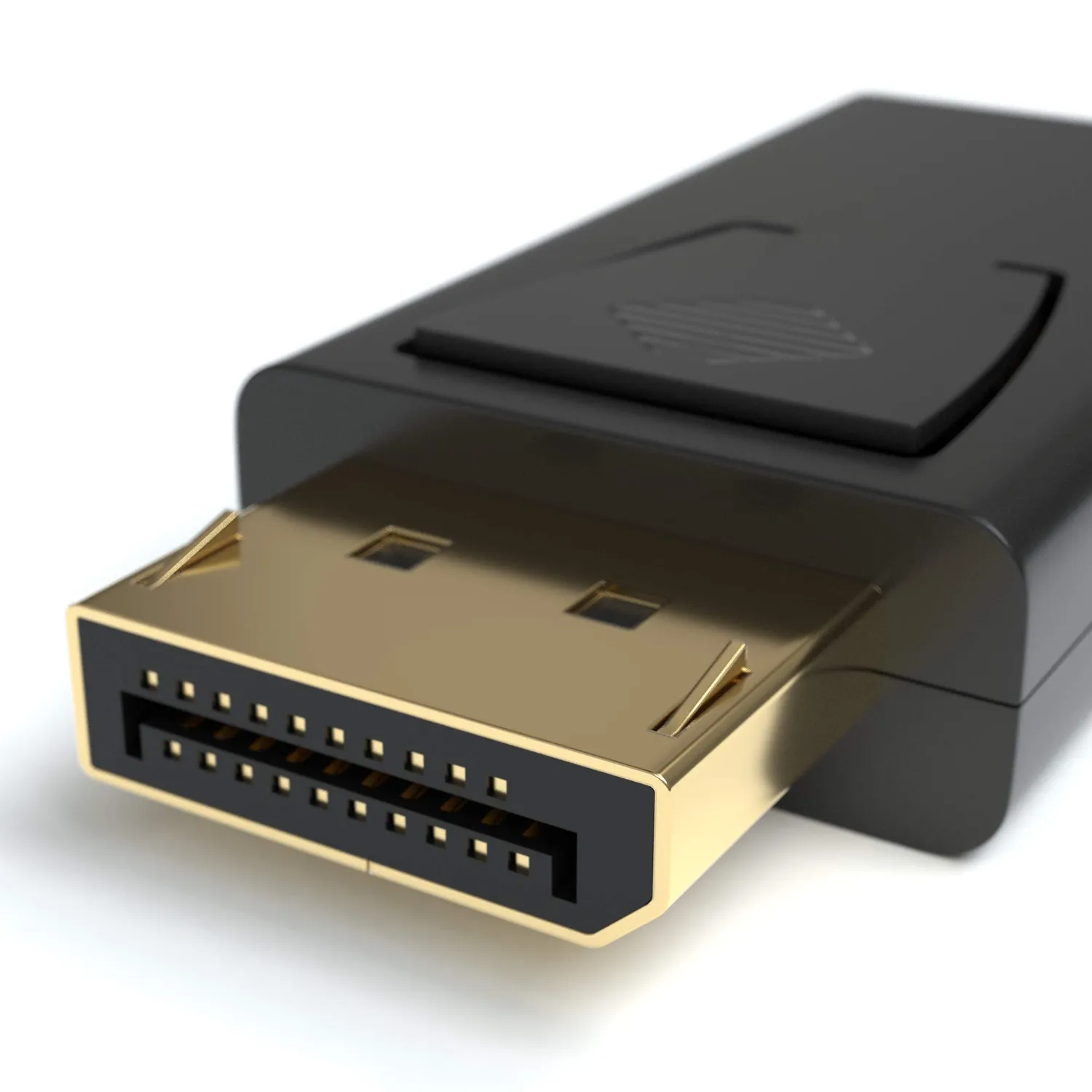 Jamega DP 1.2 DisplayPort HDMI Adapter 1er Pack Audio