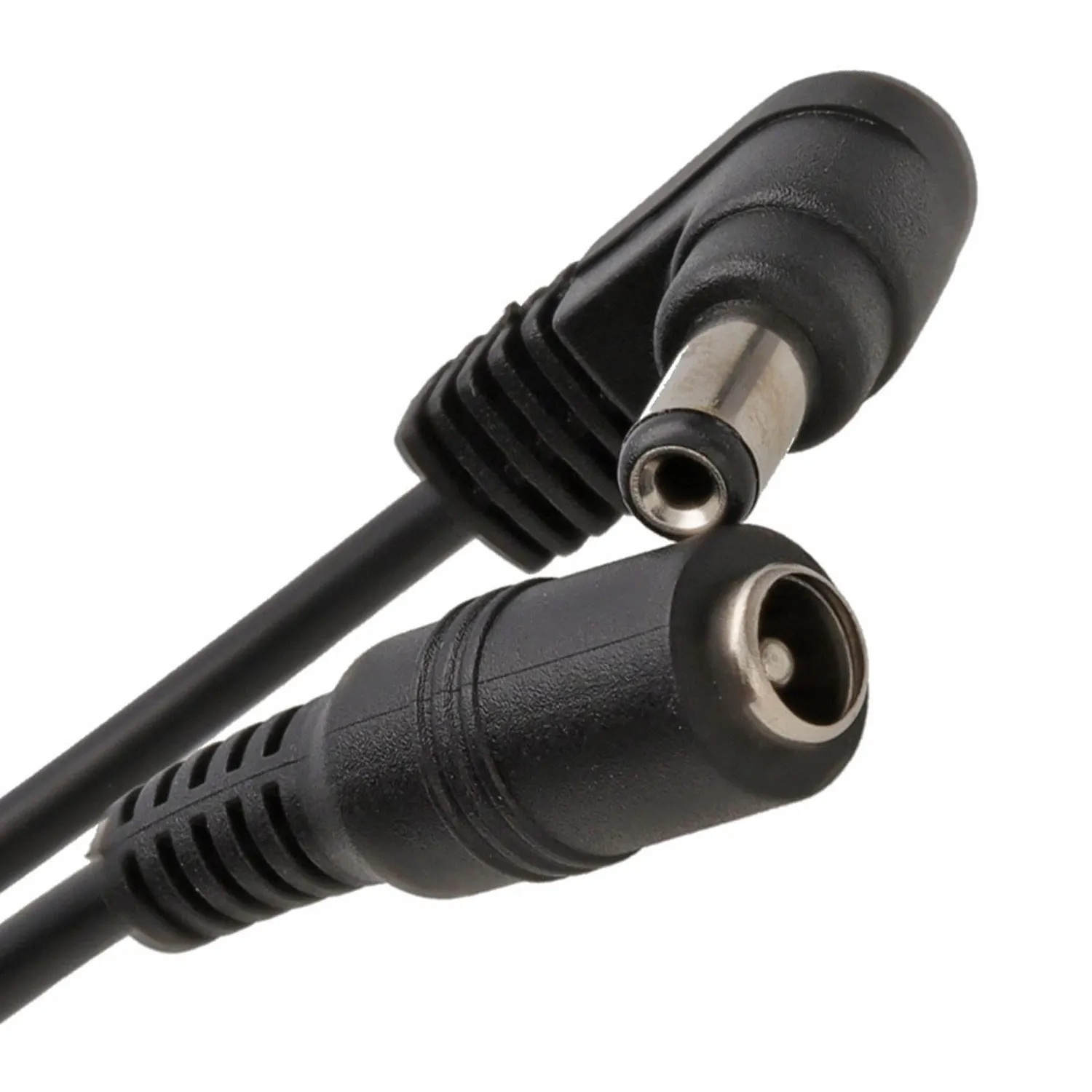 Kenable DC Verlängerungskabel 5,5x2,1mm gewinkelt 3m schwarz