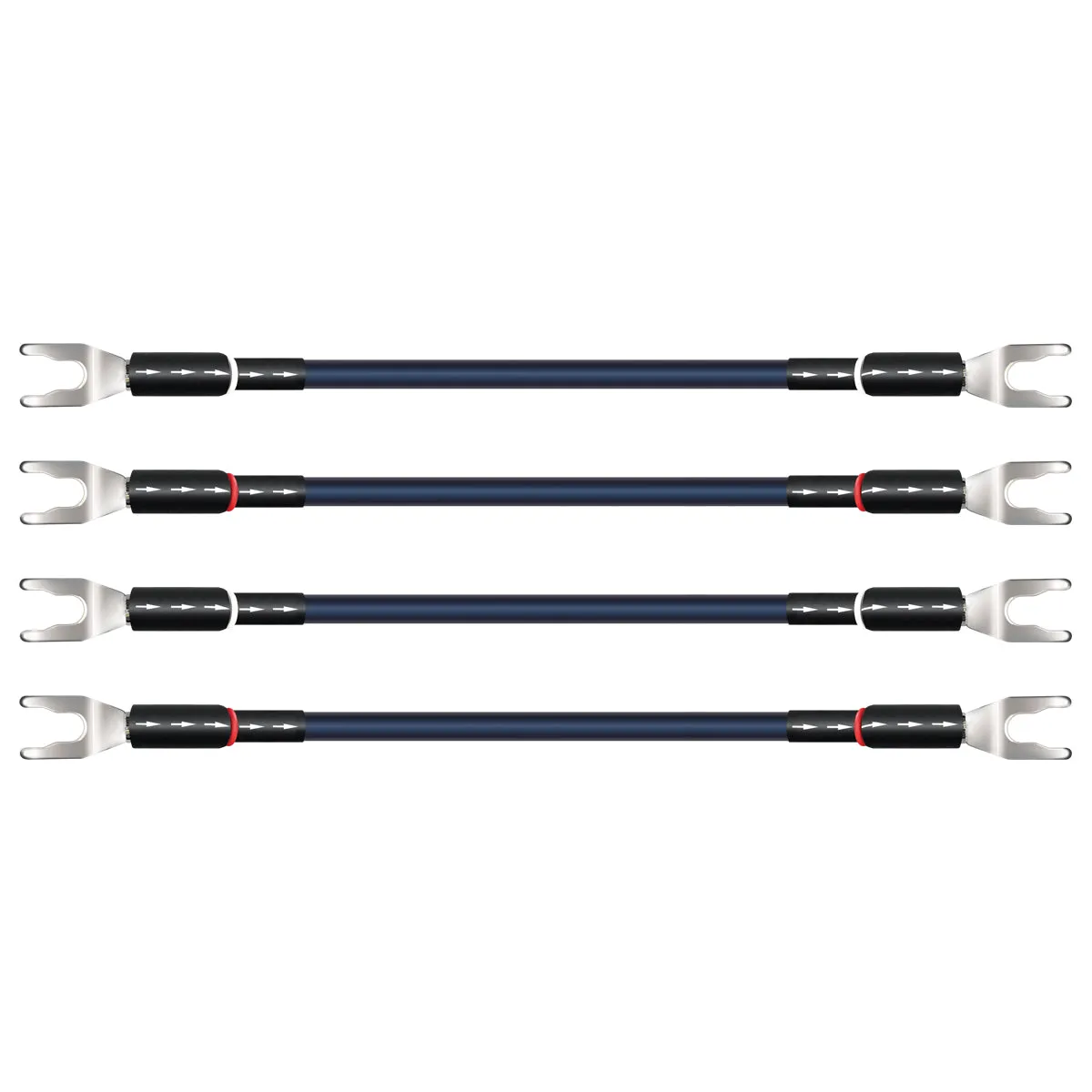 WireWorld Oasis 10 Bi-Wire Jumper Banane 4er-Set