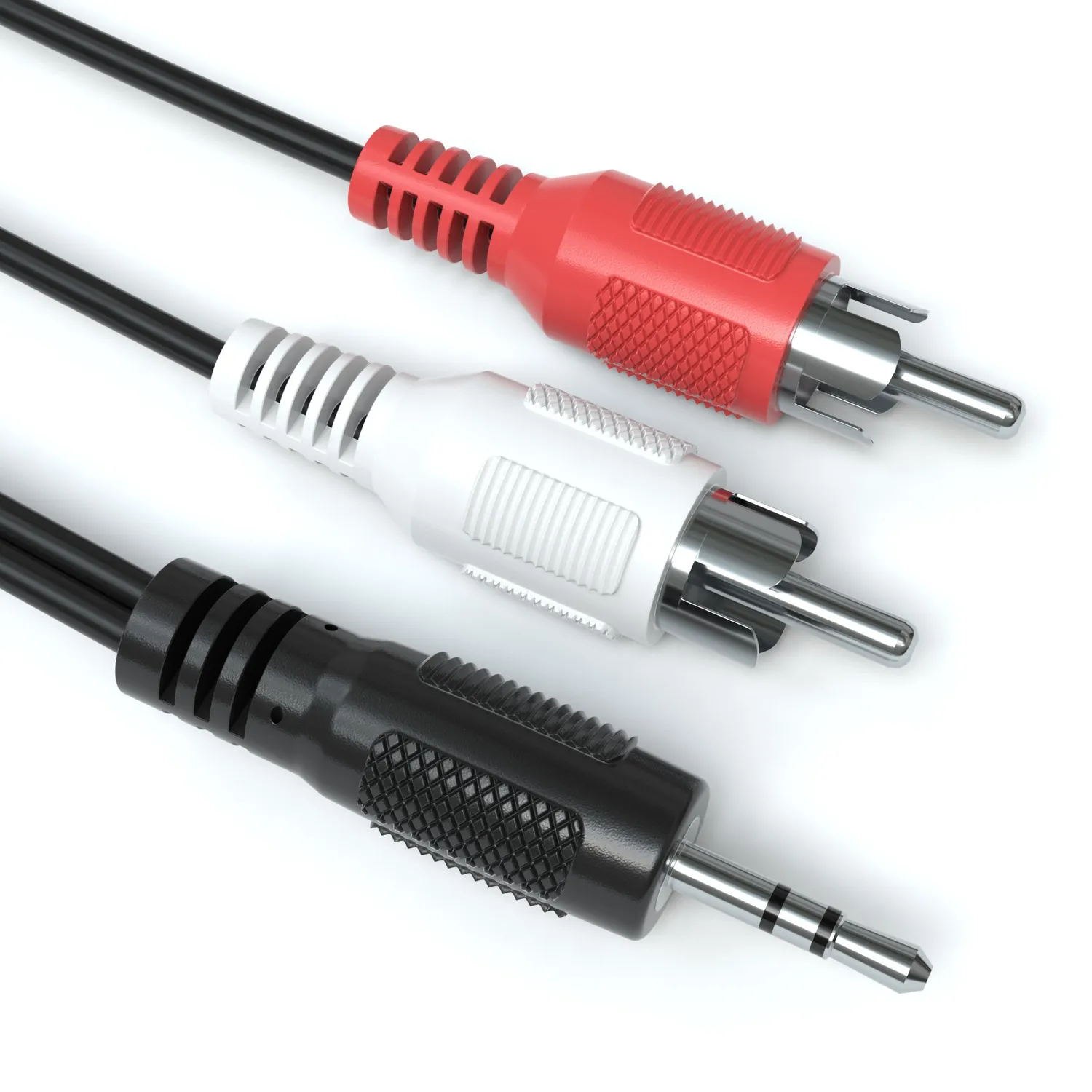 Jamega Y-Adapter Cinch Kabel 0,20m vergoldet