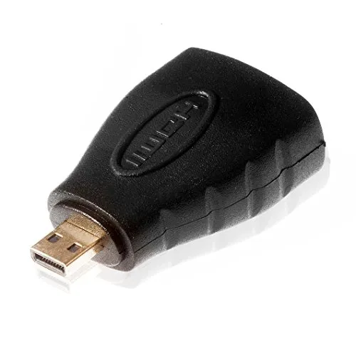 Poppstar Micro HDMI Adapter Stecker-Buchse 4K 1 Stück