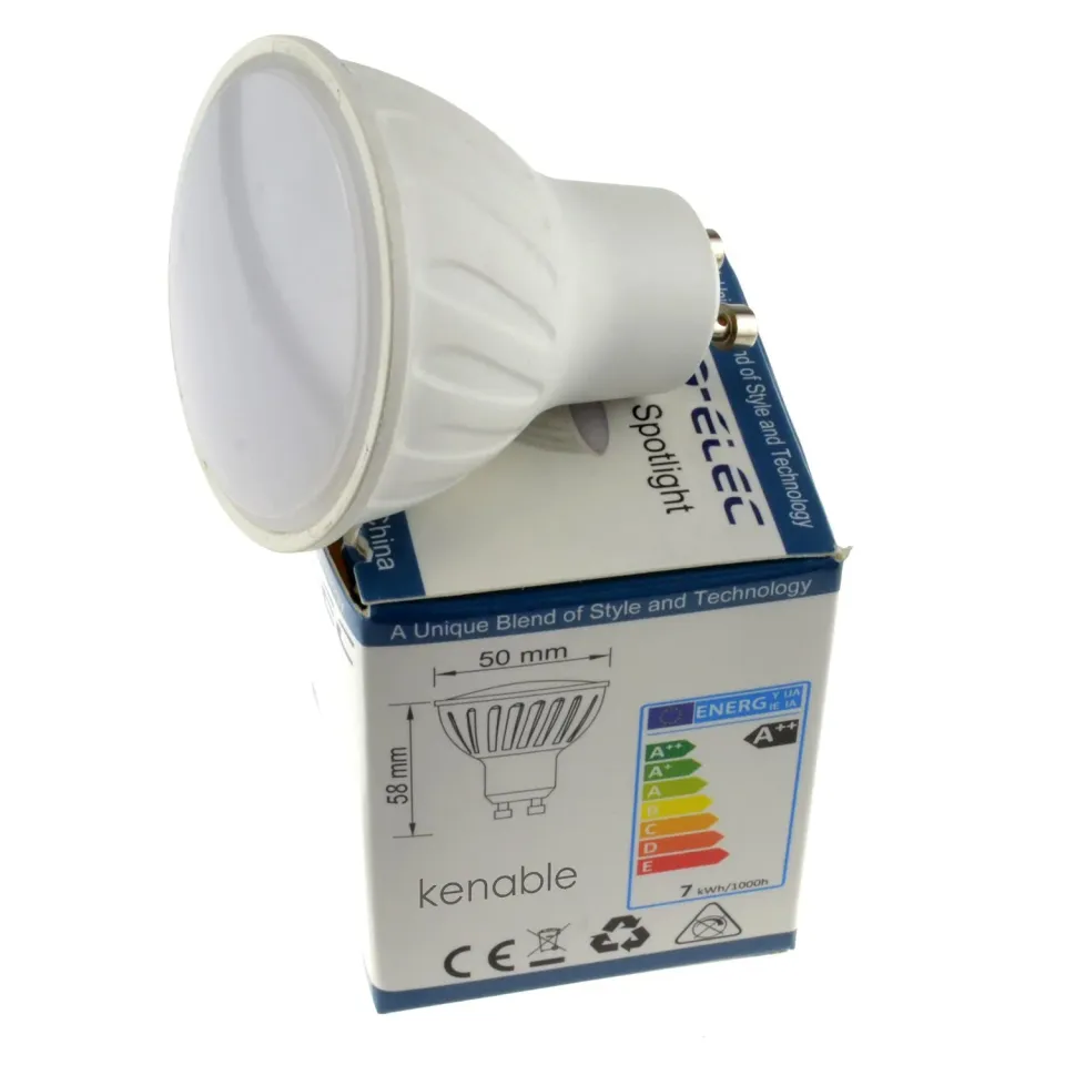 Kenable LED GU10 7W 450lm warmweiß 3000K Spot