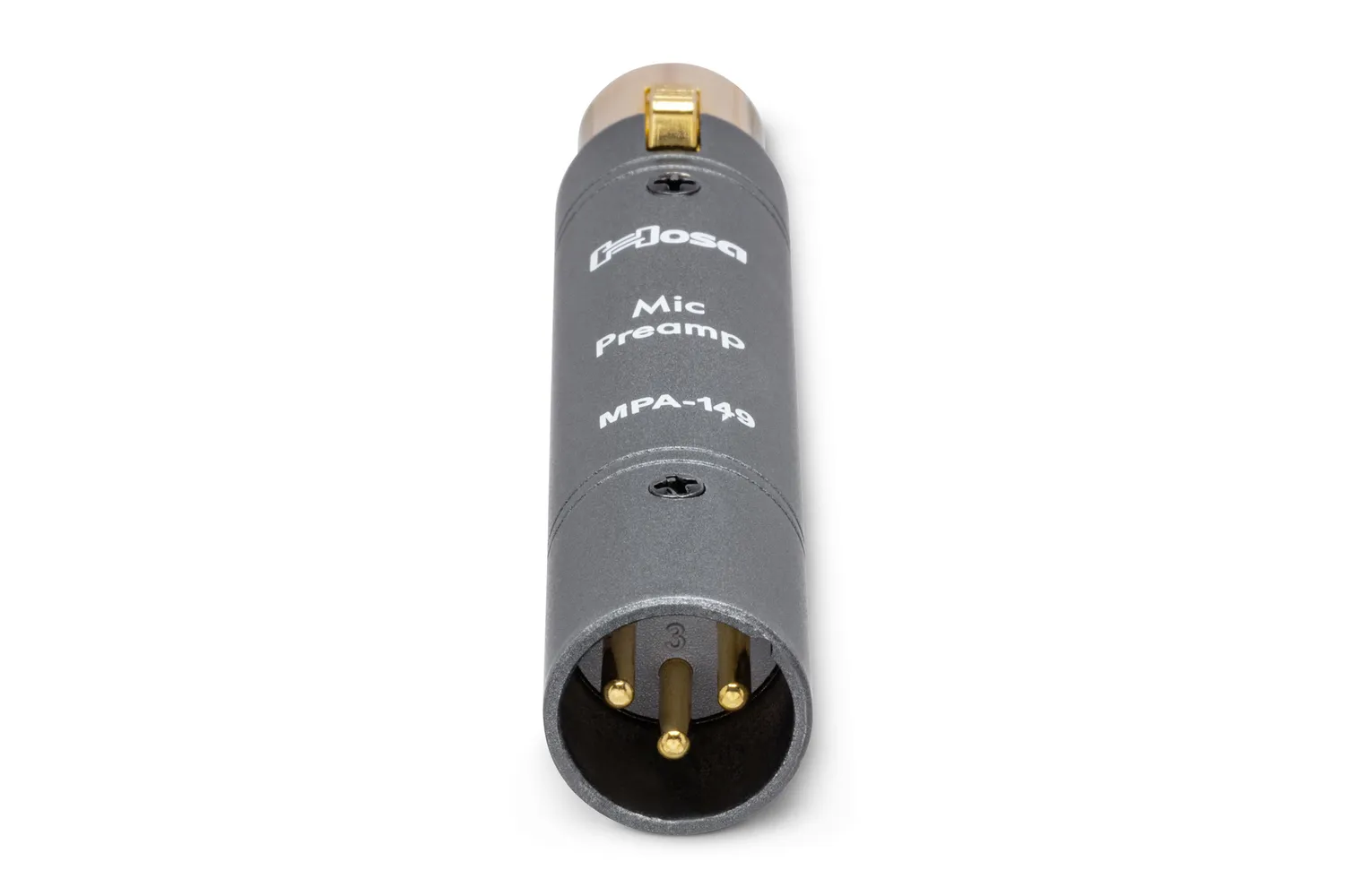 Hosa MPA-149 Mikrofon Vorverstärker XLR batteriebetrieben