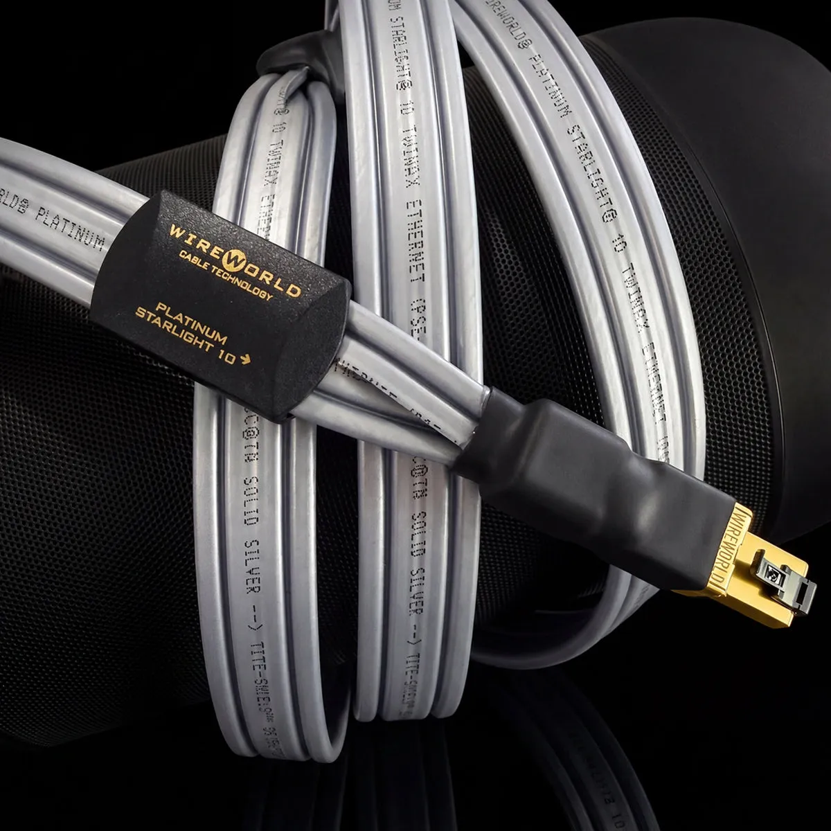 WireWorld Platinum Starlight 10 Ethernet-Kabel 1m Silbers