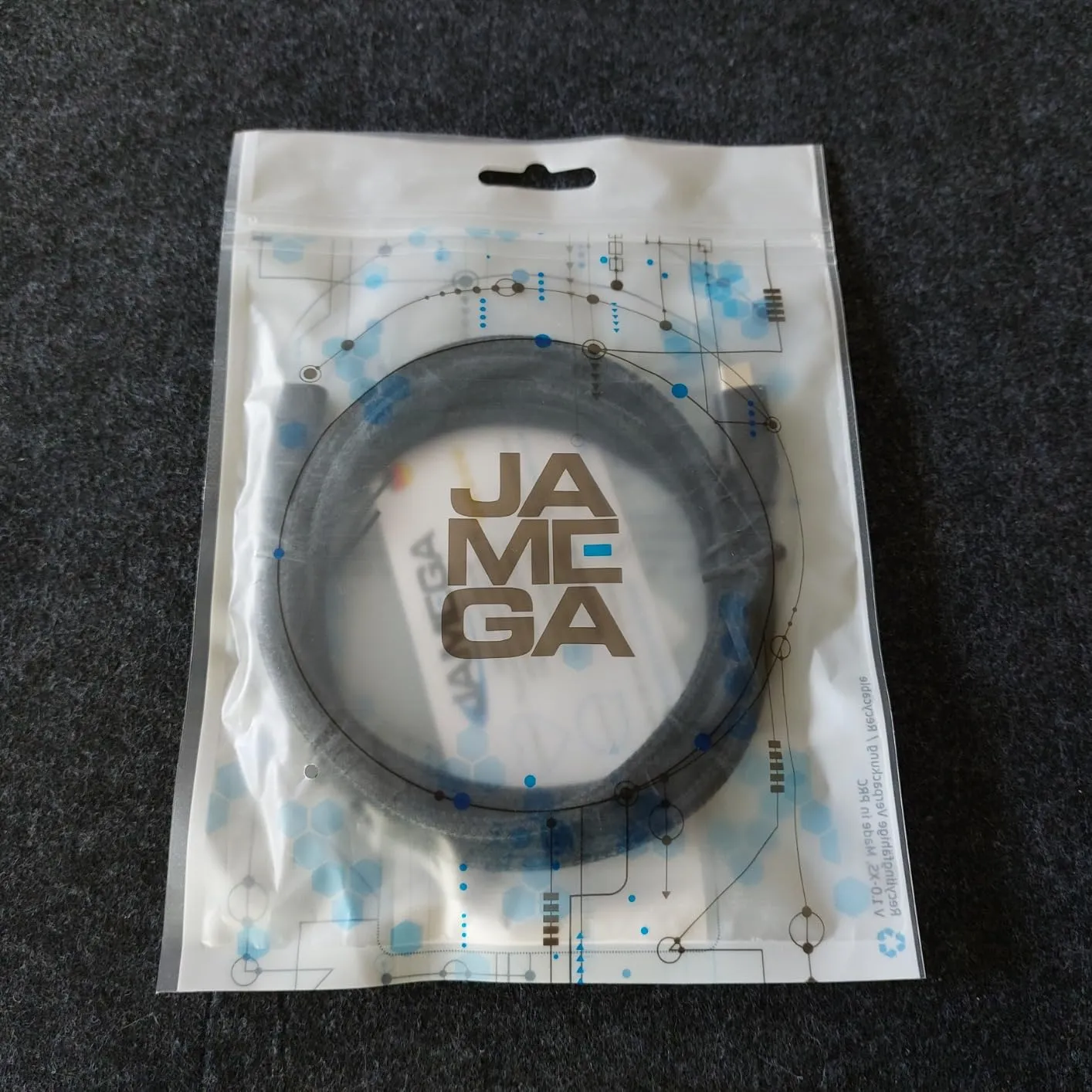 JAMEGA USB C Verlängerungskabel 1m schwarz 4K
