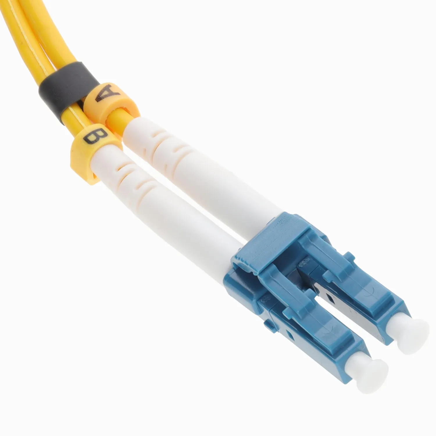 Kenable OS2 Glasfaserkabel LC-LC Duplex 9/125 2m Gelb Singlemode