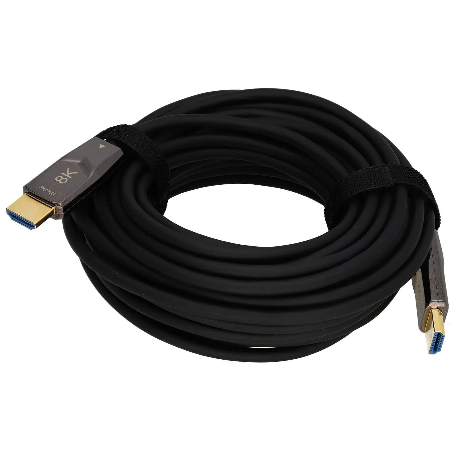 Kenable 8K HDMI 2.1 Kabel 10m Schwarz Glasfaser
