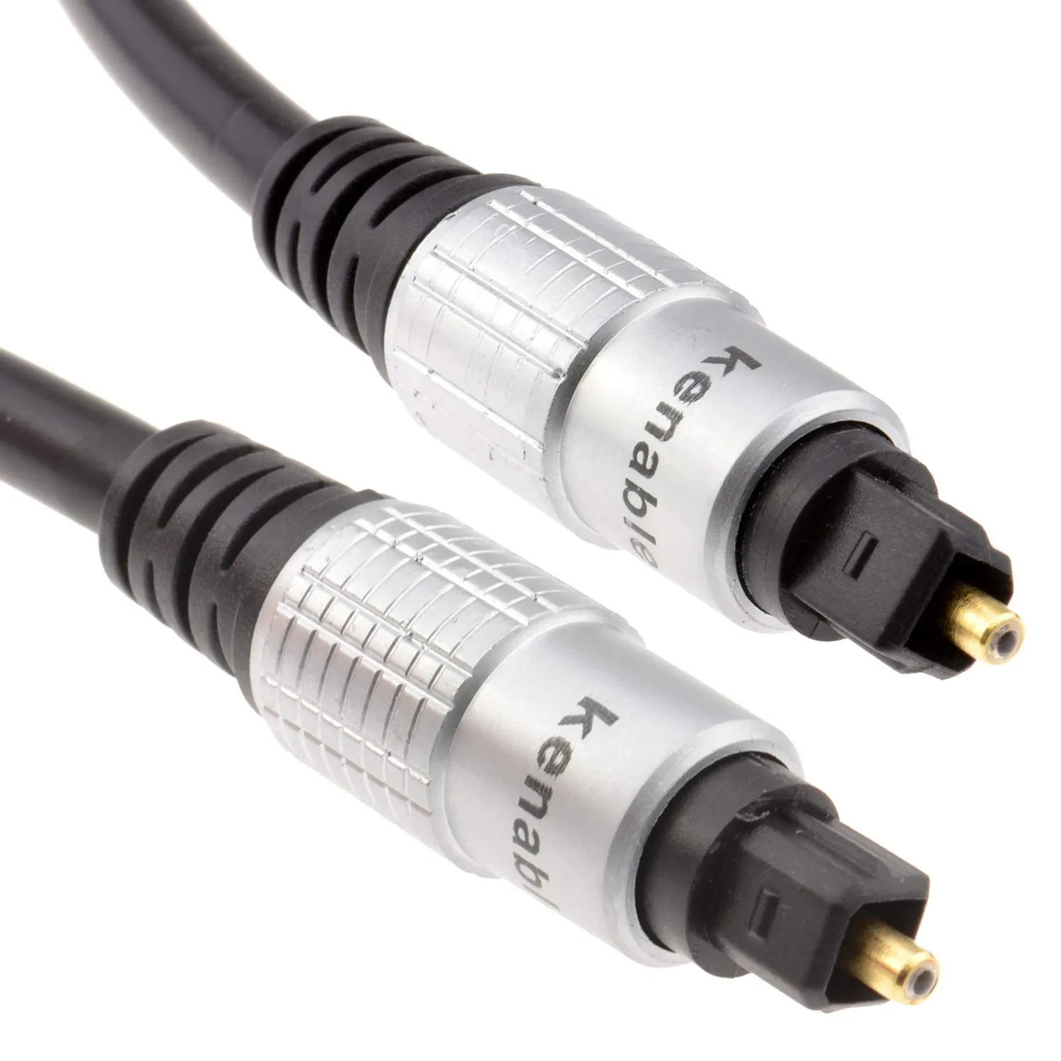 Kenable Toslink Optisches Kabel 6m dunkelblau Metall