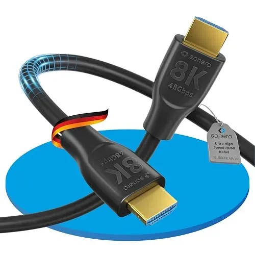 Sonero PHC110-050 HDMI Kabel 5 m 8K Ultra High Speed