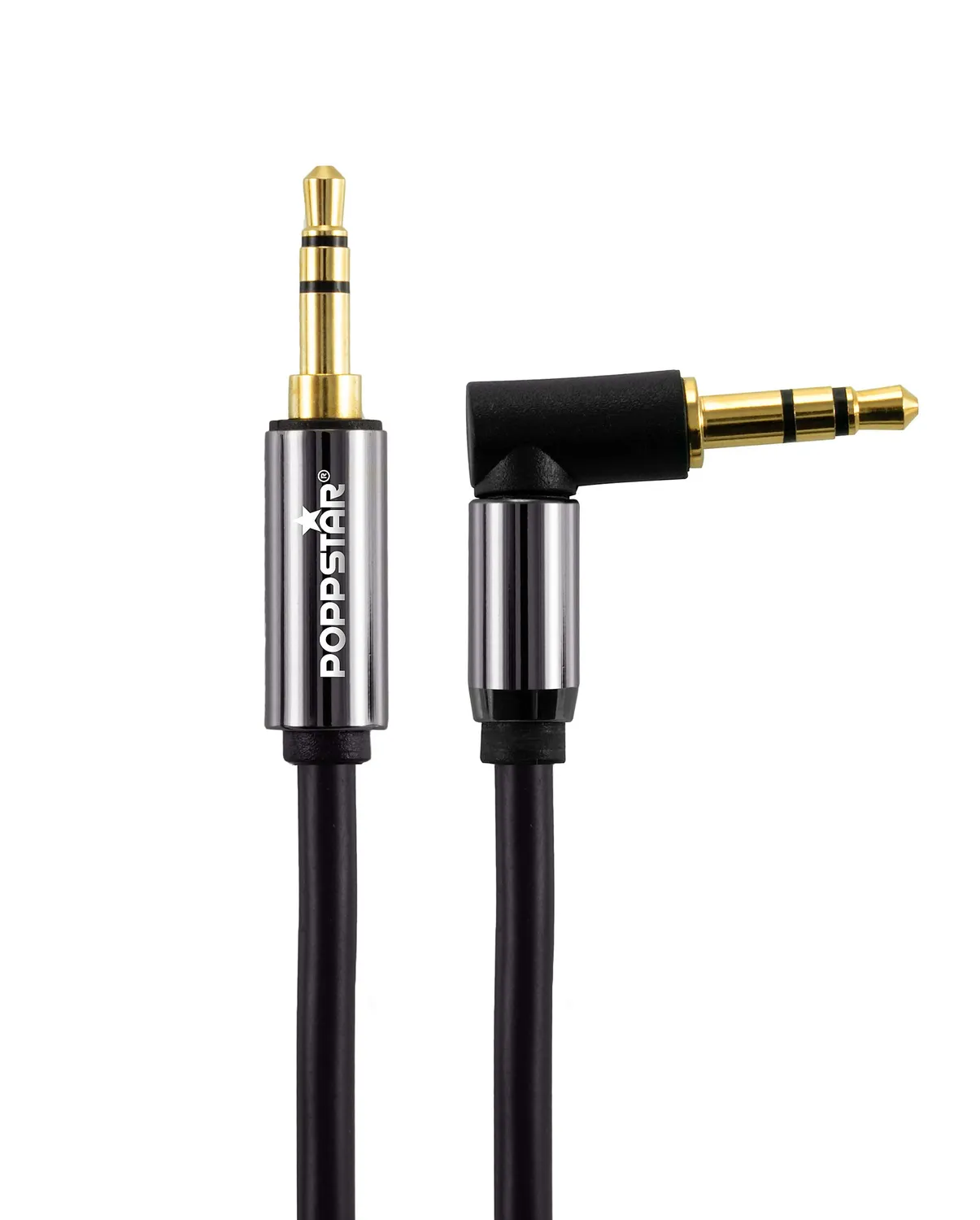 Poppstar Audio Klinkenkabel 3,5mm 5m Stereo