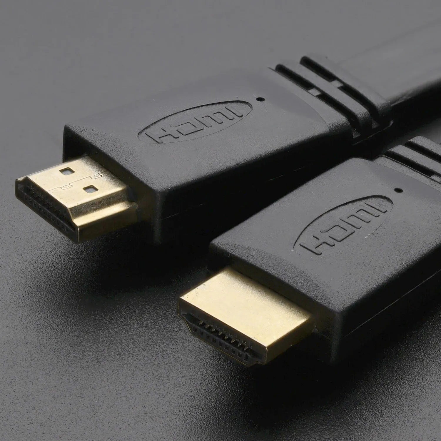 Kenable Flach HDMI Kabel 4K 2m schwarz 60Hz