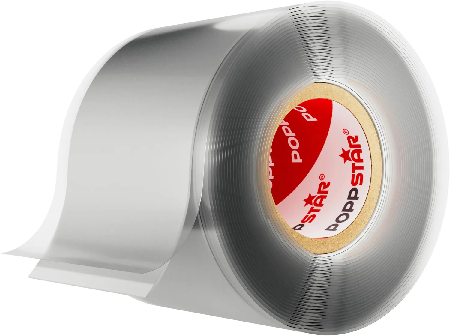 Poppstar Silikonband selbstverschweißend 2x3m grau