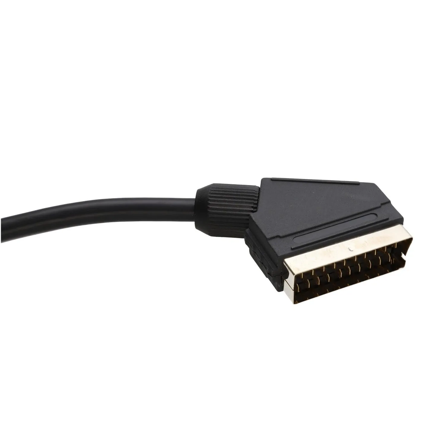 Kenable SCART-Kabel 1m schwarz vergoldet 21-polig