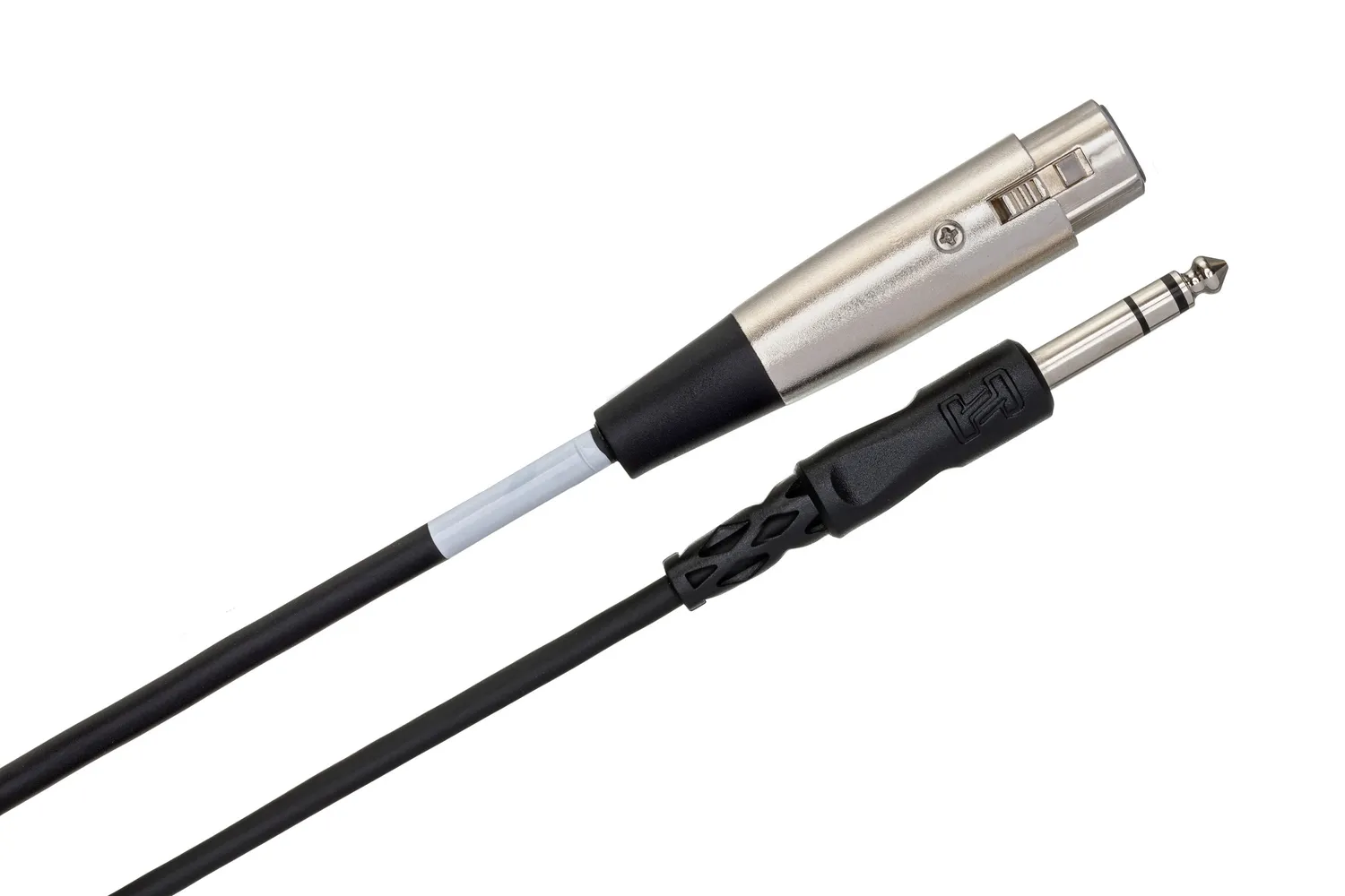 Hosa STX-100F Klinke-XLR-Kabel 0,3m symmetrisch