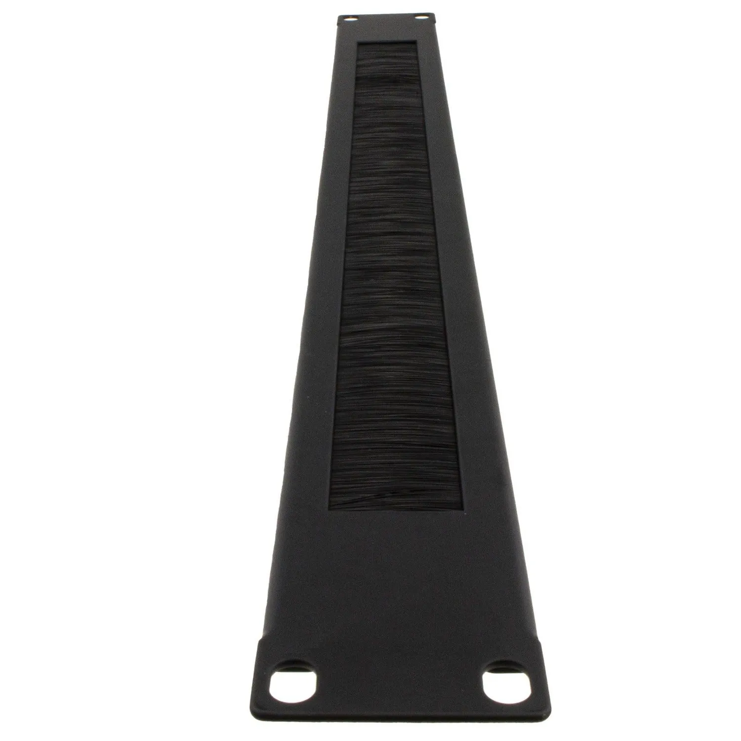 Kenable Bürstenpanel 1U 19 Zoll Kabelmanagement schwarz