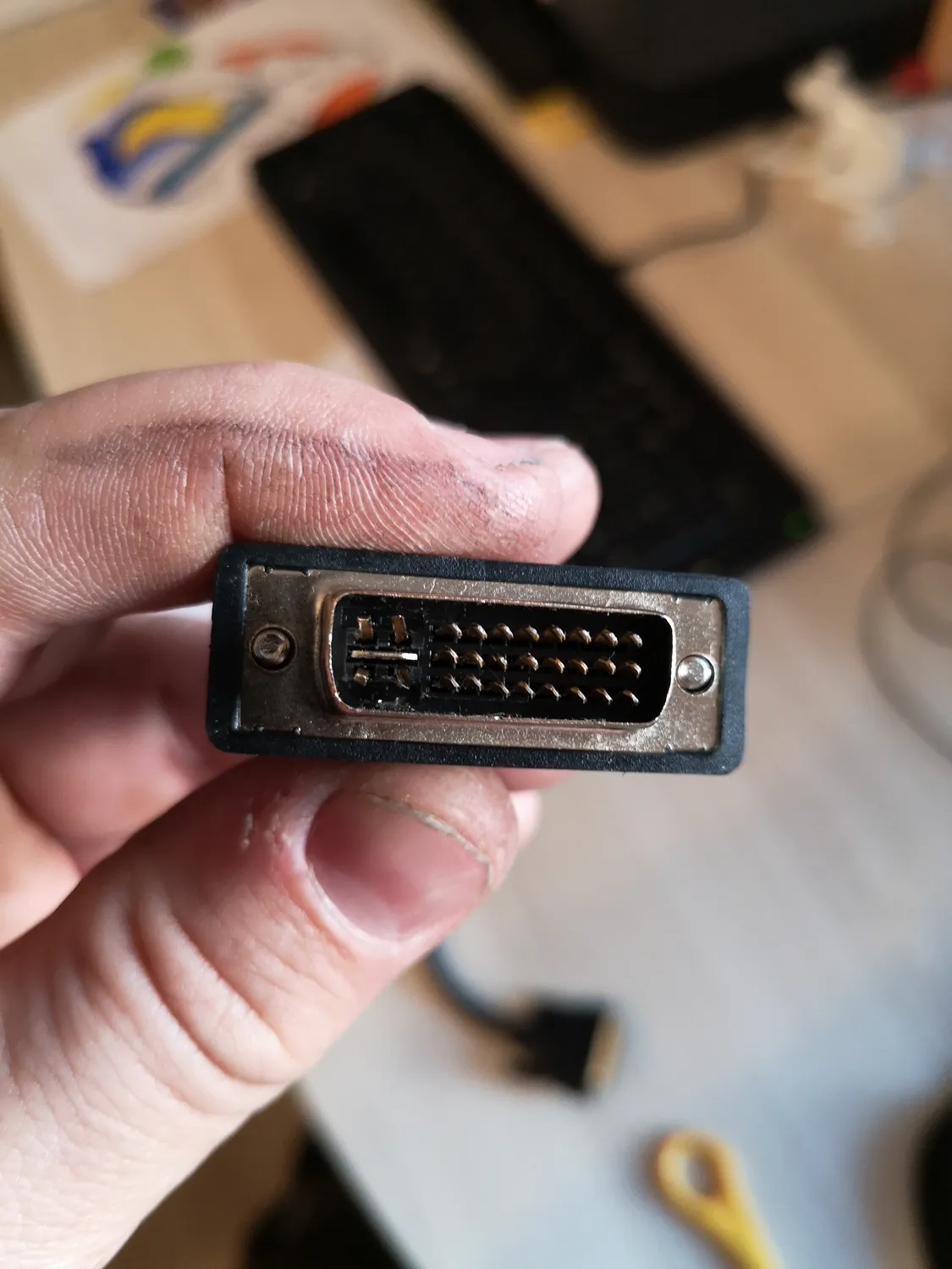 Jamega DVI-I 24+5 auf VGA Adapter Full HD 1080p