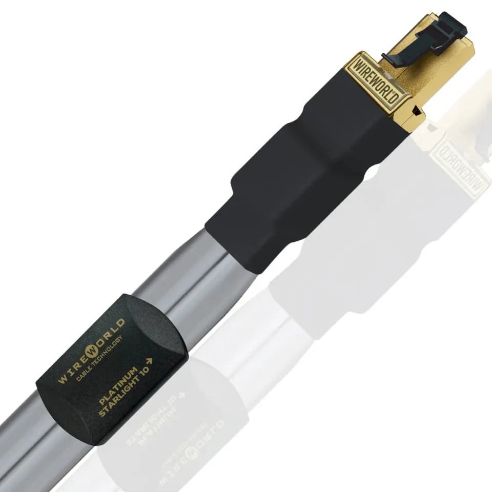 WireWorld Platinum Starlight 10 Ethernet-Kabel 1m Silbers