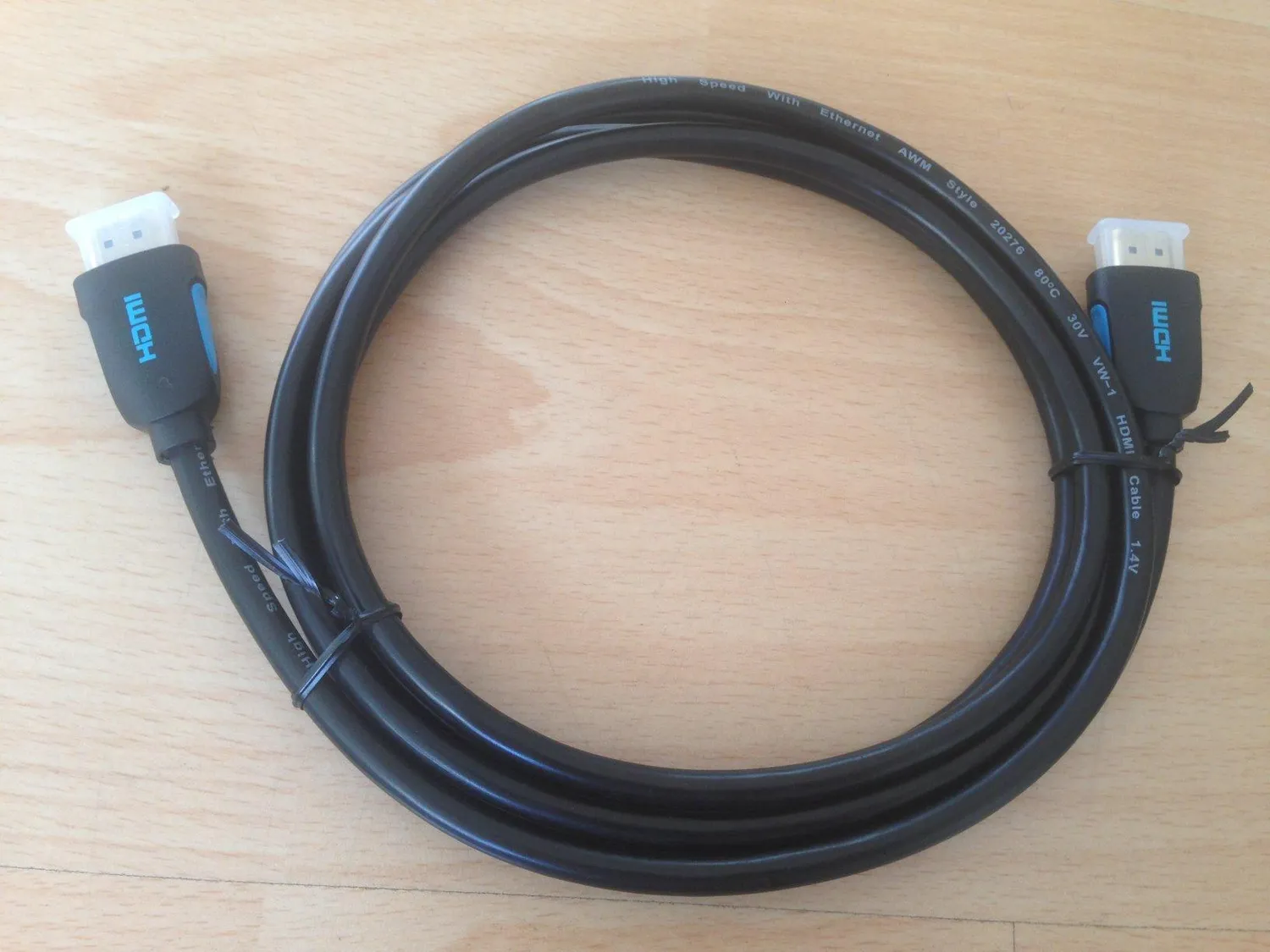 Jamega HDMI-Kabel 2.0 3 m weiß 4K 60 Hz 18 Gbit/s