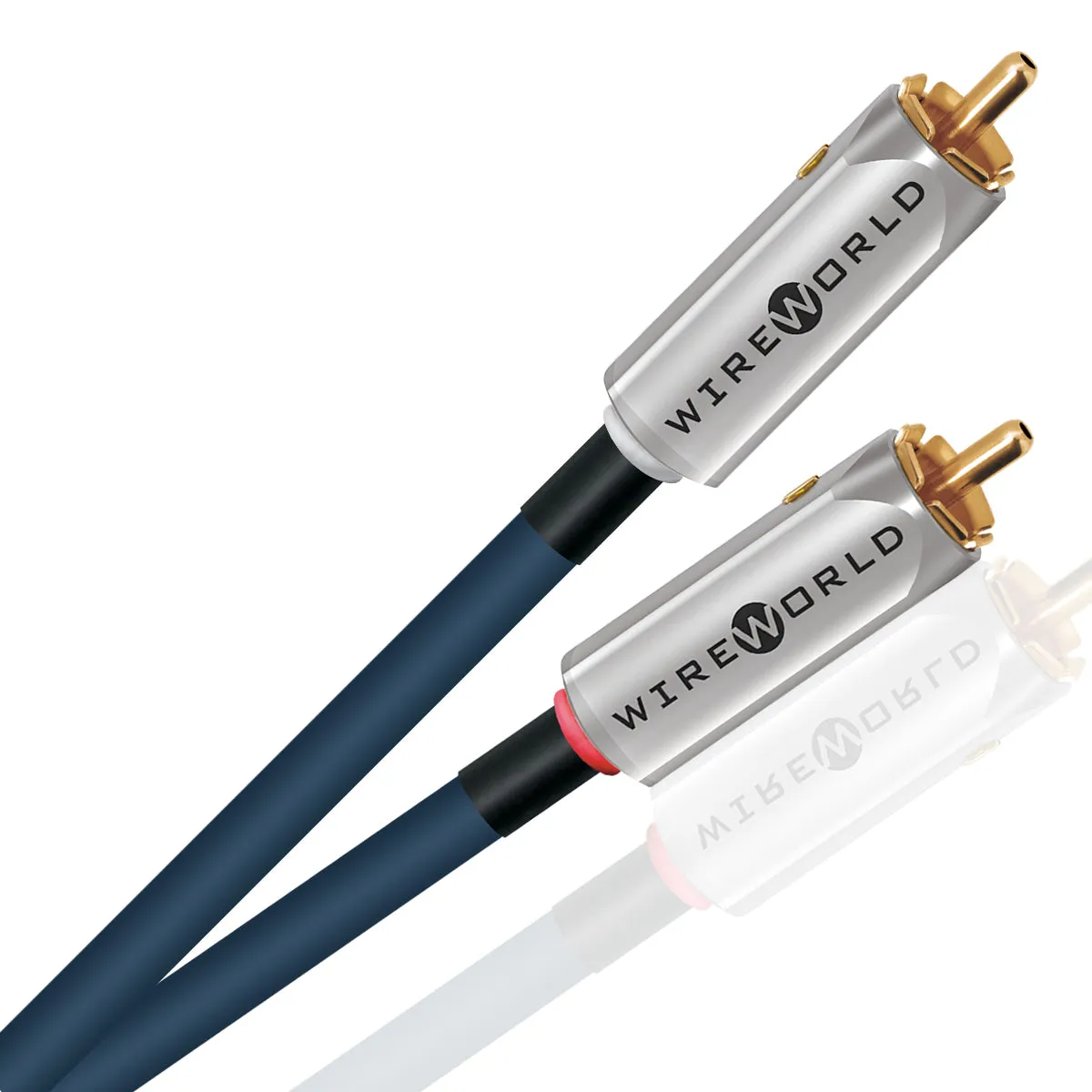WireWorld Luna 10 Cinch Kabel RCA 1,0m Paar OFC