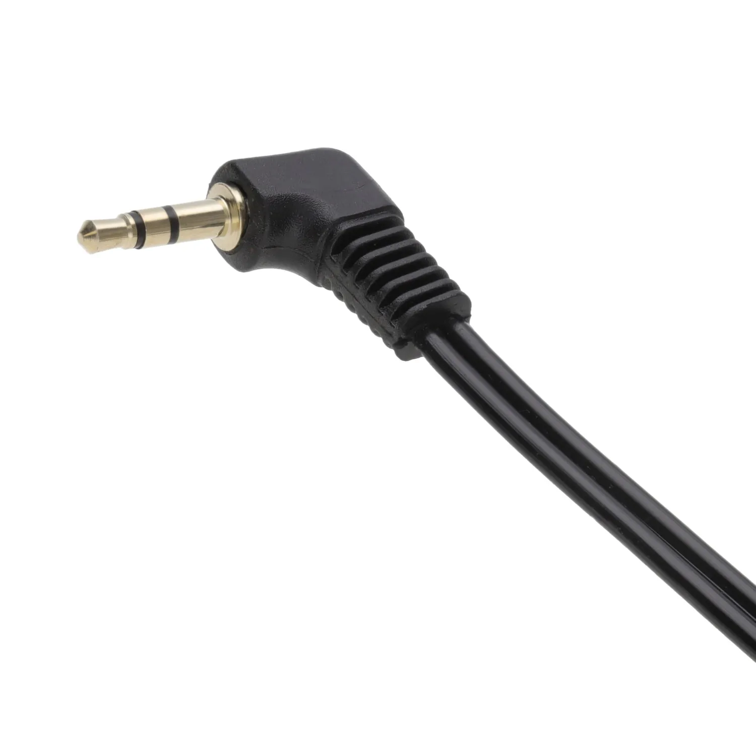 Kenable 3,5mm Klinkenkabel Winkelstecker 1m Schwarz