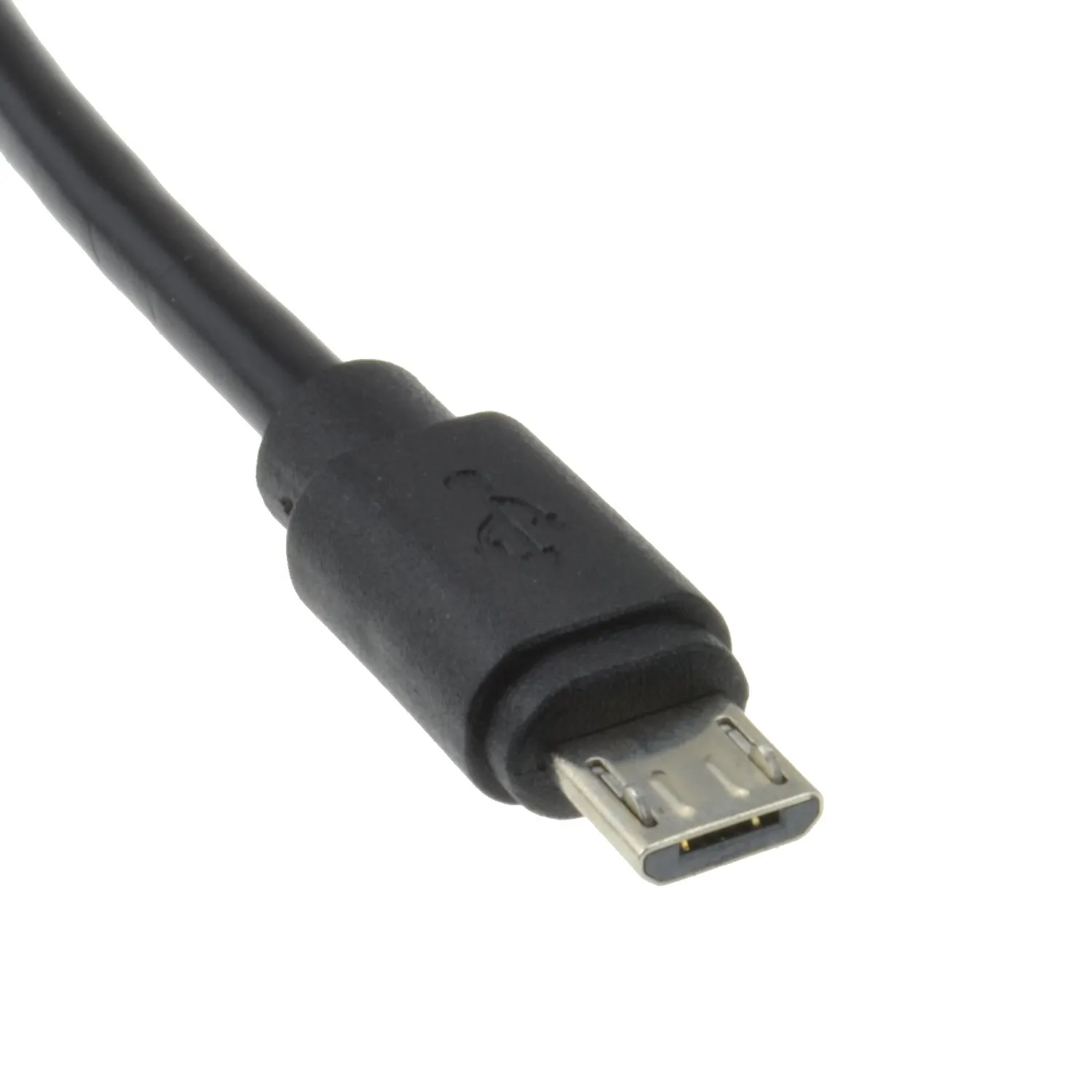 Kenable USB A auf Micro-B Schnellladekabel 24AWG 1,2m Schwarz
