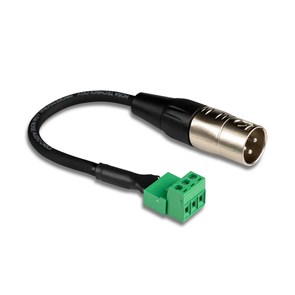Hosa Pro PHX-116M Audiokabel Phoenix-XLR 0,5 m