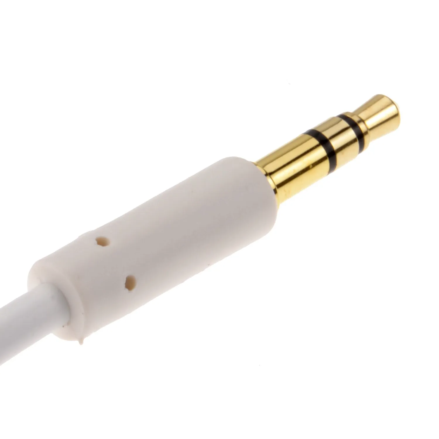 Kenable Slimline Pro 3,5mm Audiokabel 1m weiß stereo