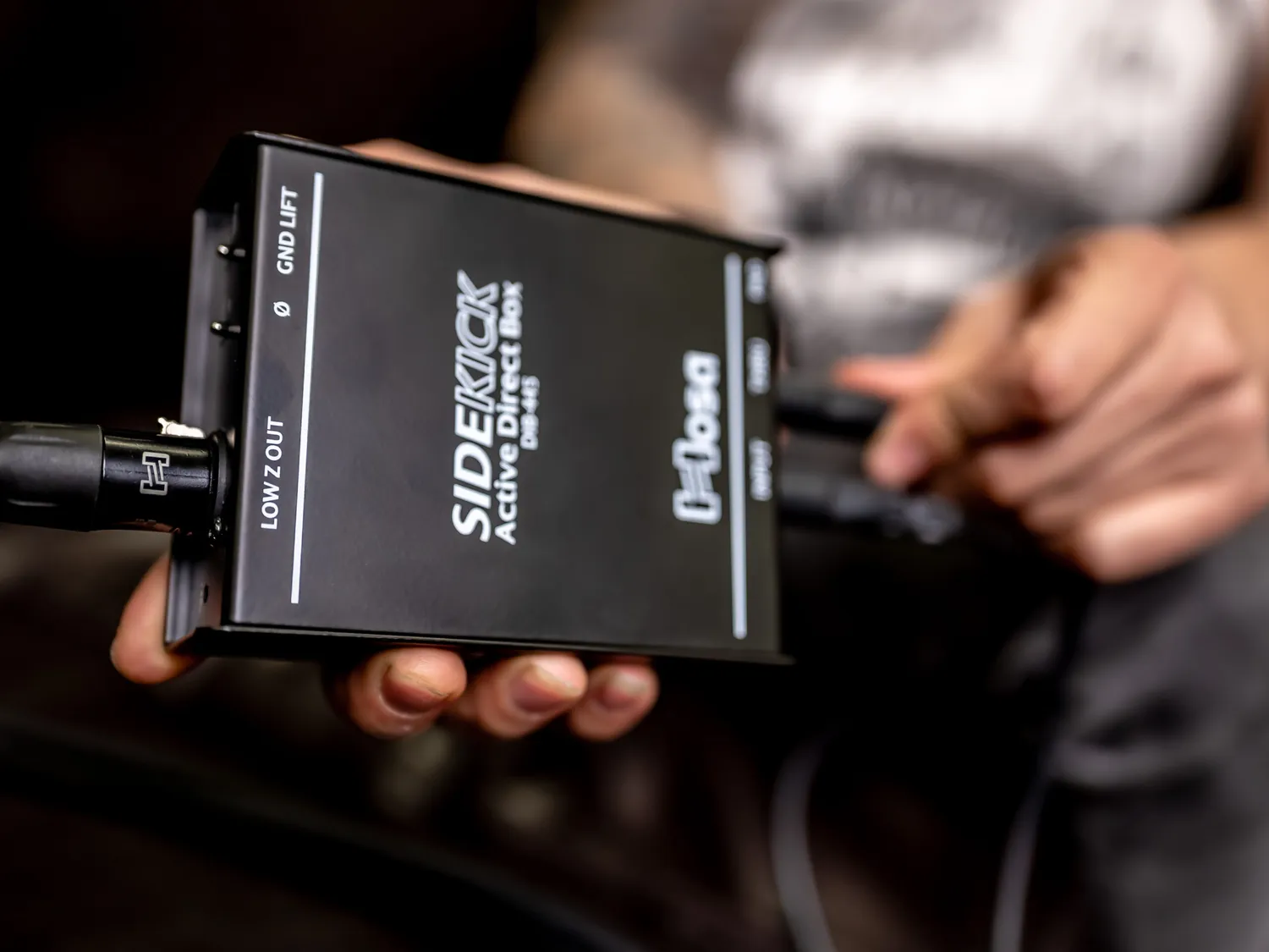 Hosa DIB-445 DI-Box aktiv Sidekick
