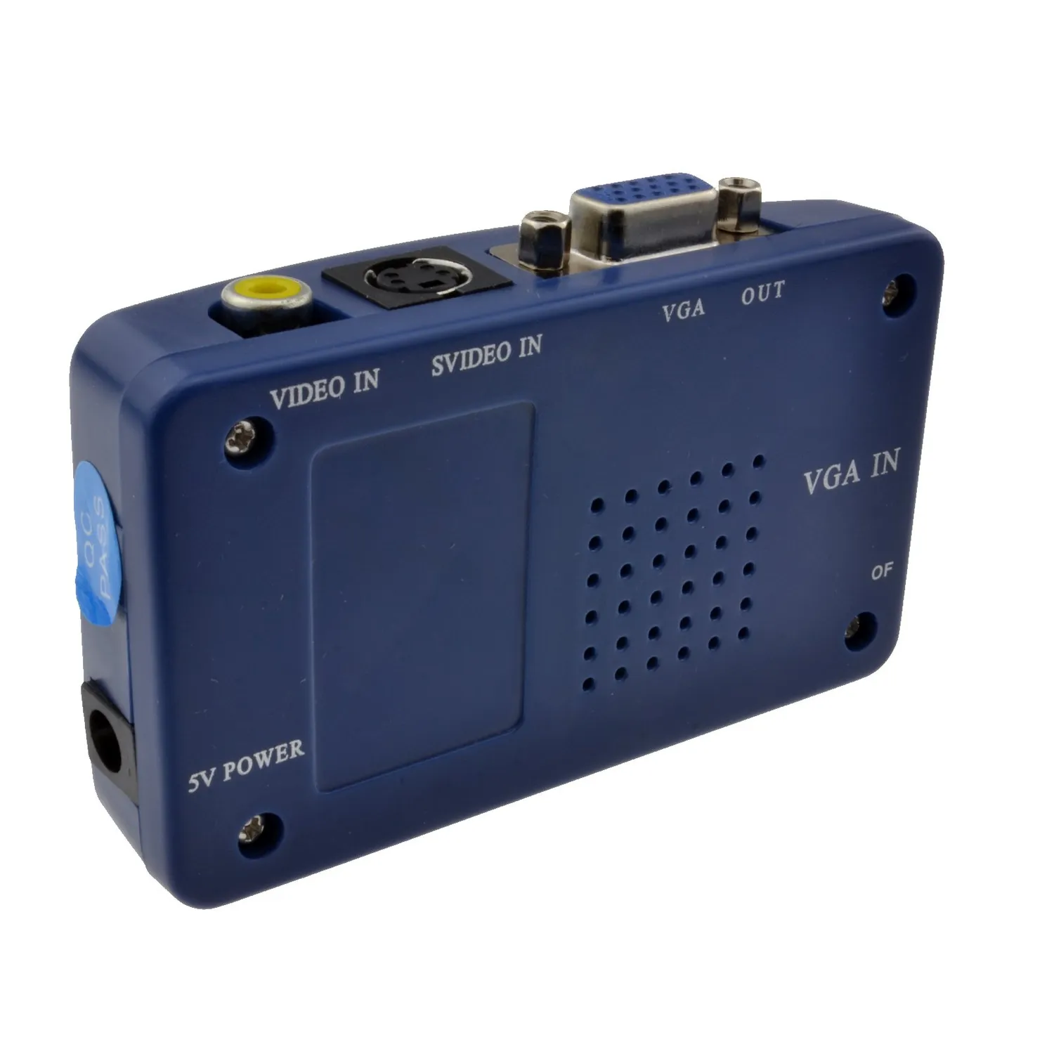 Kenable Composite S-Video zu VGA Konverter mit Netzteil