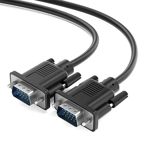 Jamega VGA Kabel 1m Full HD Monitorkabel 15-polig