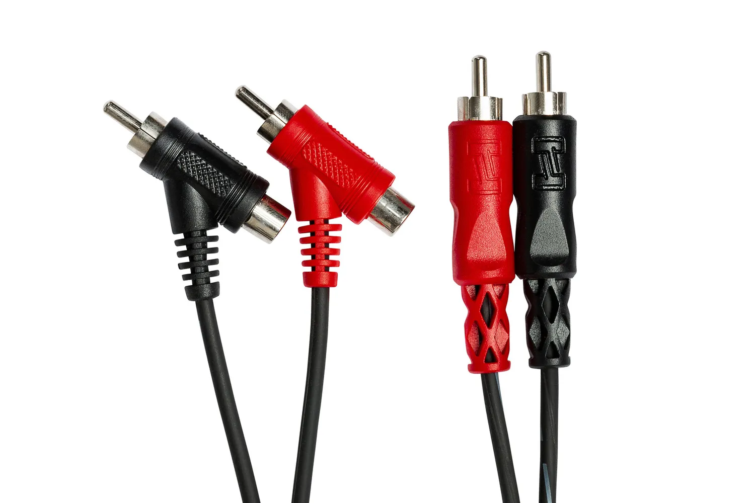 Hosa CRA-201PB Stereo-Cinch-Kabel 1 m vergoldet
