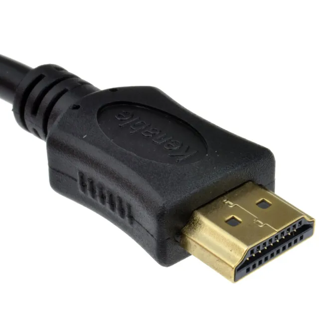 Kenable High Speed HDMI Kabel 2,5 m schwarz