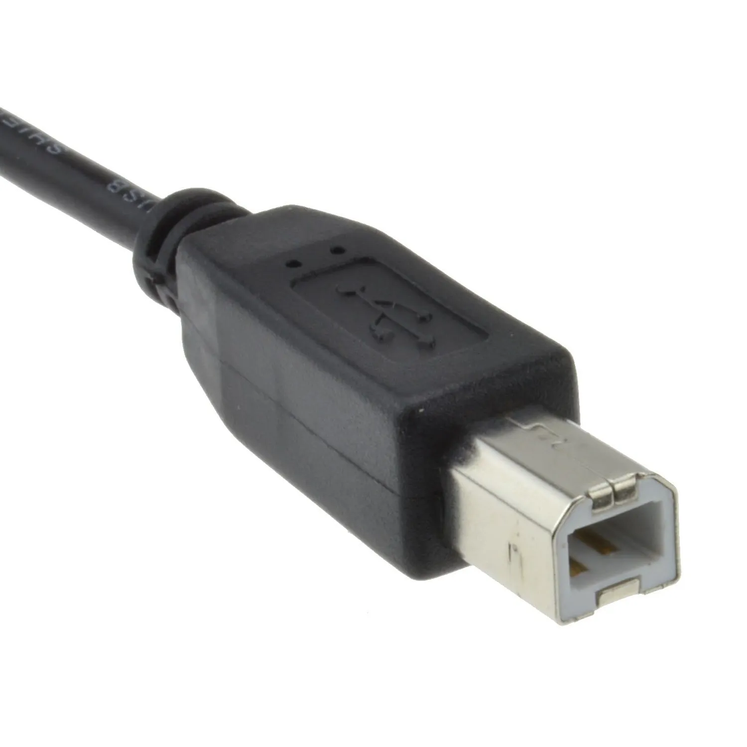 Kenable USB 2.0 Druckerkabel A auf B 0,15m schwarz