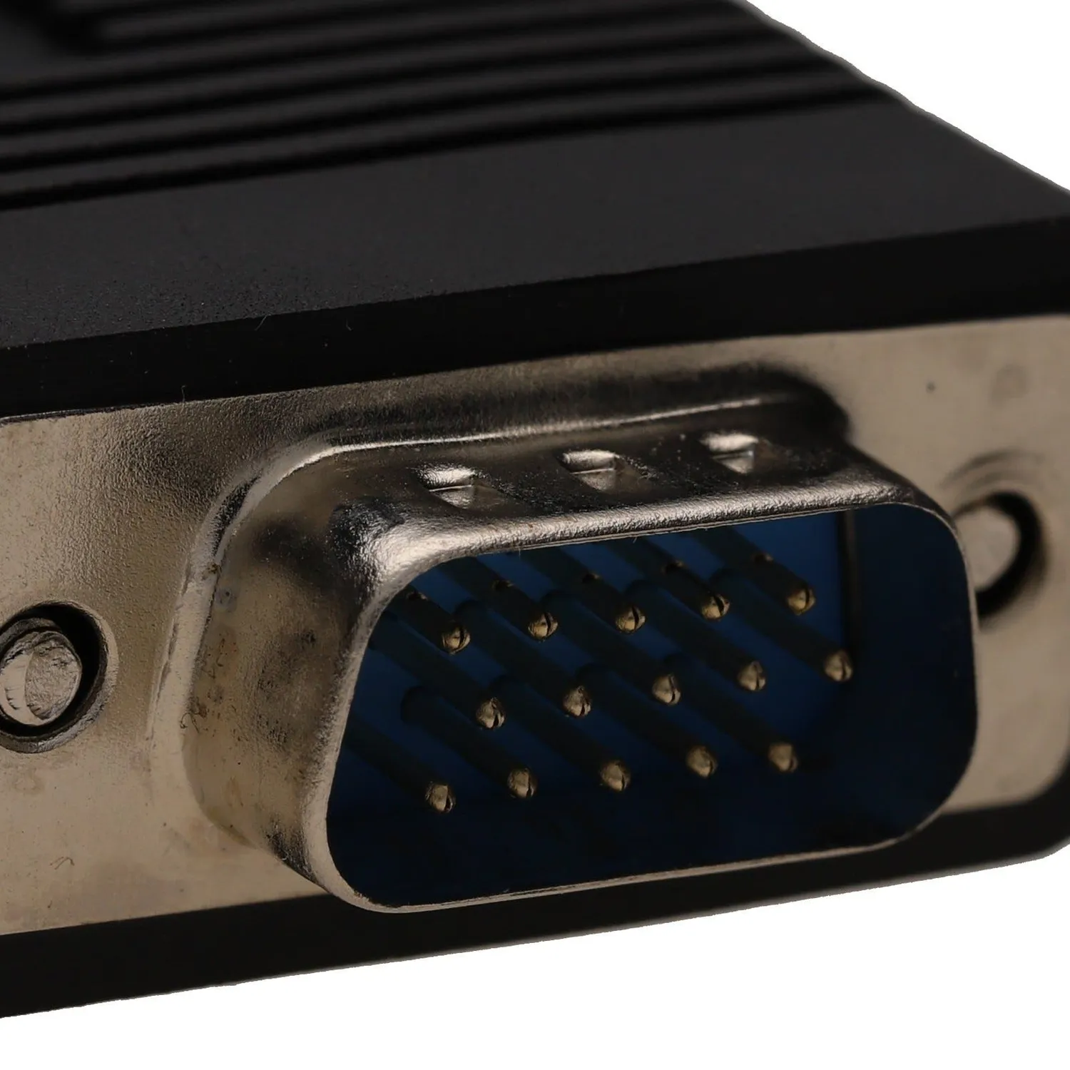 Kenable VGA Kabel mit Audio 3,5mm Klinke 3m schwarz