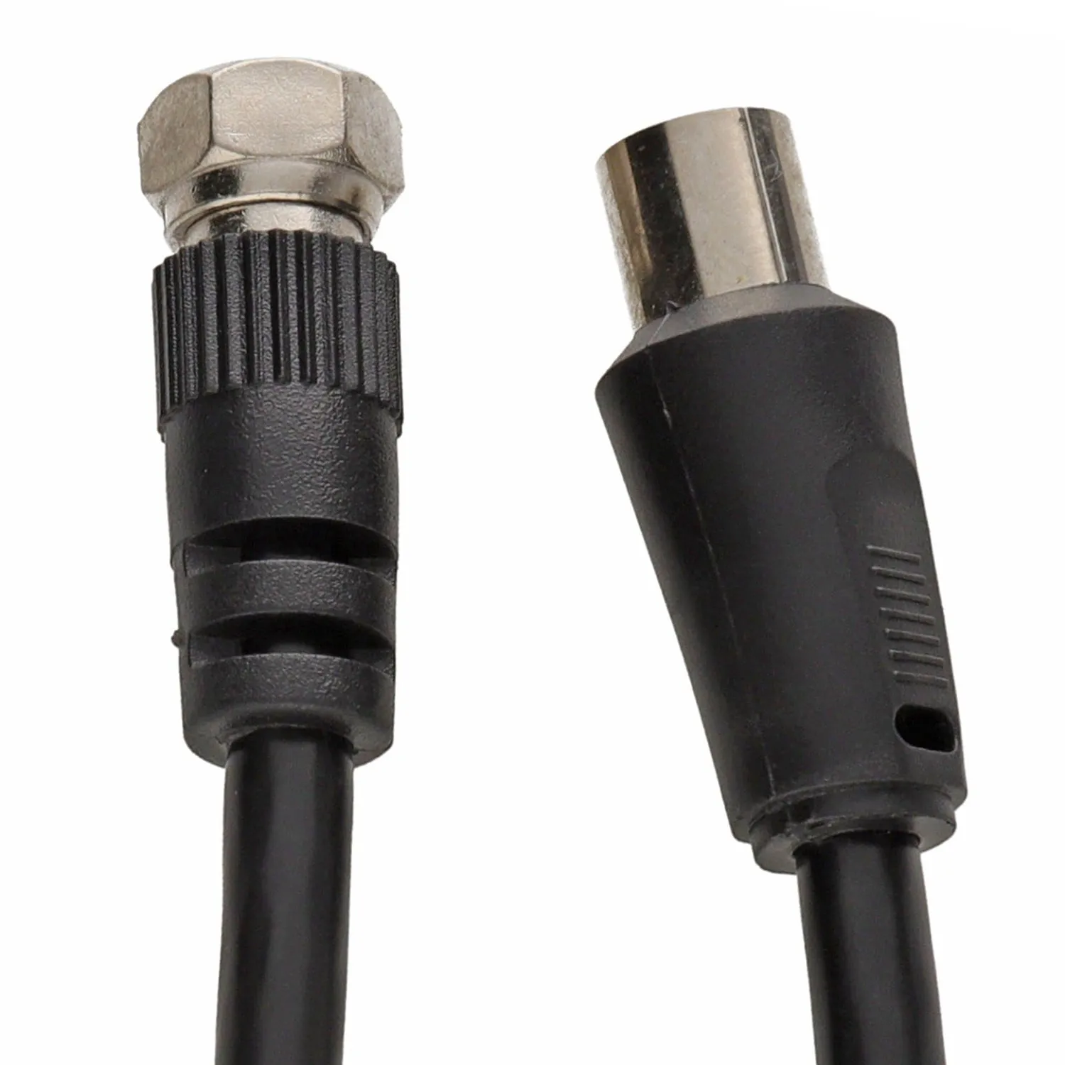 Kenable Sat-Kabel F-Stecker Antennenstecker 0,5m 75 Ohm