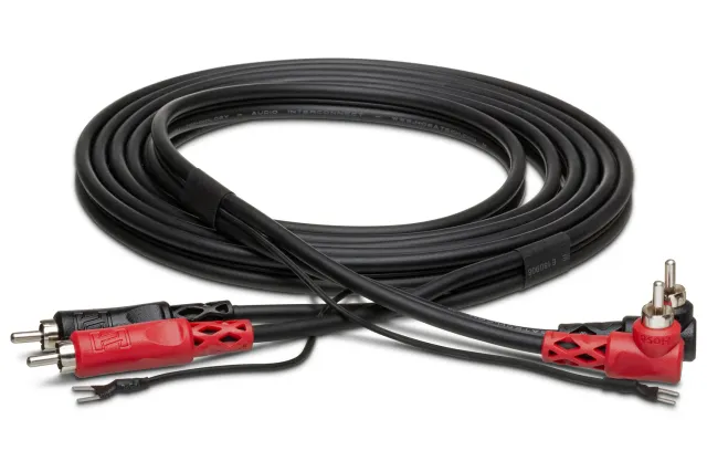 Hosa CRA-200DJ Stereo Cinch Kabel 2m für DJ-Setup