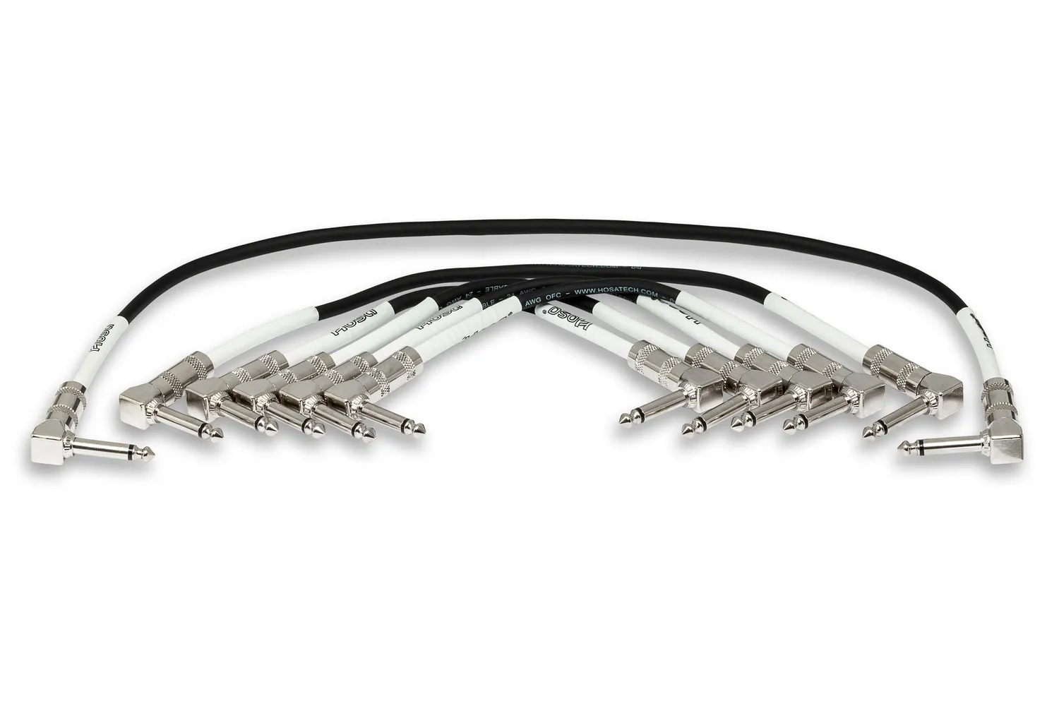Hosa CPE-112 Gitarren-Patchkabel 30 cm Winkel
