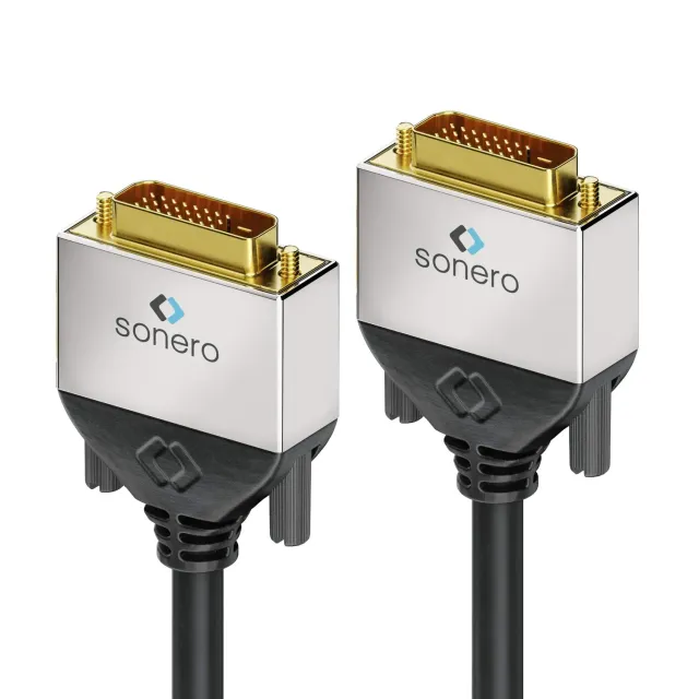 Sonero S-DC500-030 DVI-Kabel 3 m Dual Link 2560x1600
