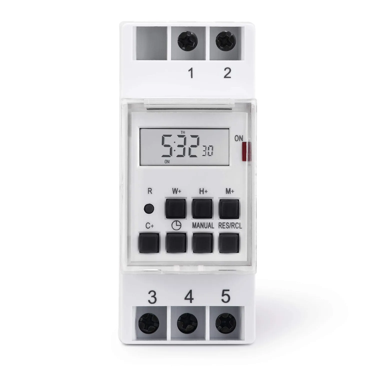 Sonero S-DOTH10 Zeitschaltuhr digital weiß Hutschiene