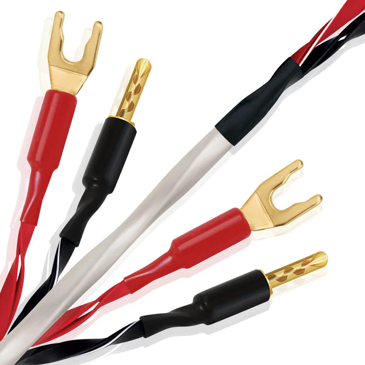 WireWorld Luna 10 Lautsprecherkabel 2,0m Paar OFC