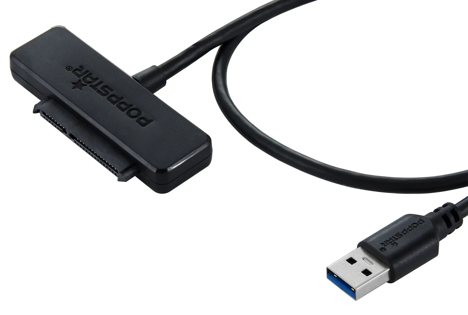 Poppstar SATA-USB Adapter USB 3.1 Typ A 1 m ohne Netzteil