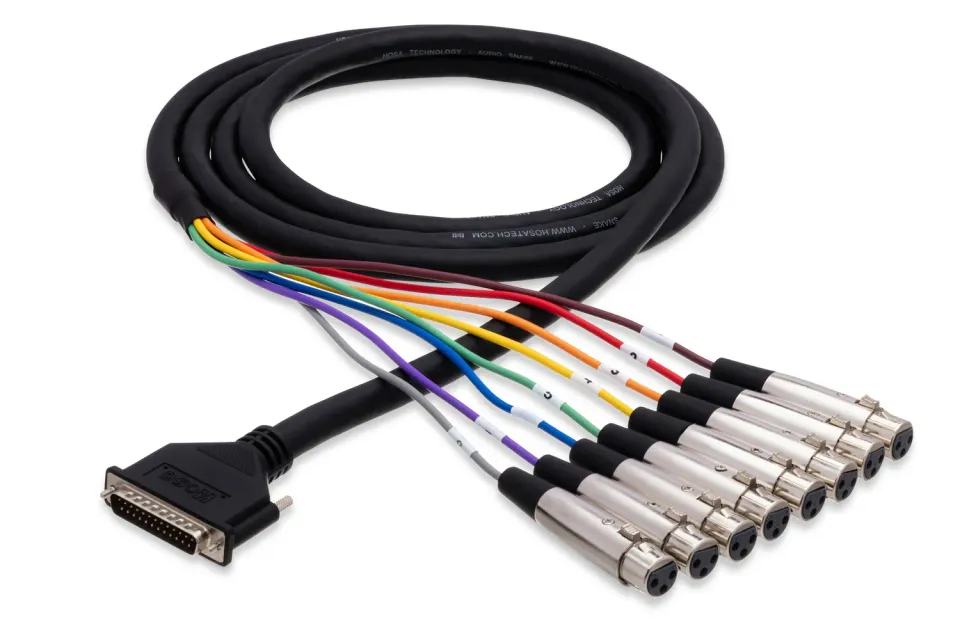 Hosa DTF-800 Multicorekabel symmetrisch 8-Kanal