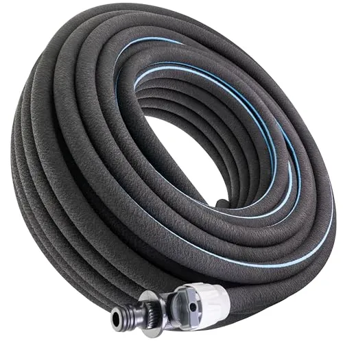 Poppstar Perlschlauch 7,5m Tropfschlauch 1/2 Zoll schwarz