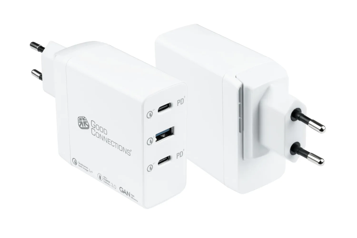 Good Connections Ladegerät 100W GaN 3-Port weiß